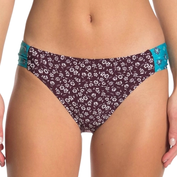 LAUNDRY SHELLI SEGAL Hipster Bikini Swim Bottoms M Side Tab Swimsuit - Picture 3 of 16